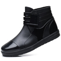 Short rain boots men's non-slip waterproof shoes rubber shoes fashion zapatos de hombre  men boots