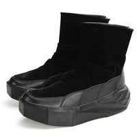 2019 New Men Casual Shoes Adult Fall Boots Men High Top Bot Krasovki Male Luxury Footwear Botas Hombre Fashion Zapatos De Hombre